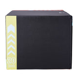 VEVOR 3 in 1 Plyometric Jump Box, 30/24/20 Inch Foam Plyo Box, Platform & Jumping Agility Box, Anti-Slip Fitness Exercise Step Up Box for Home Gym Training, Conditioning Strength Training, Black - Extra Image