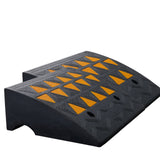 VEVOR Rubber Curb Ramp 2 Pack, 15.2 cm Rise Height Heavy-Duty 15 tons Load Capacity Threshold Ramps, Driveway Ramps with Stable Grid Structure for Cars, Wheelchairs, Bikes, Motorcycles - Extra Image