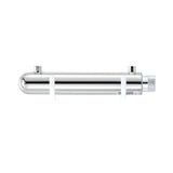 UV Water Purifier, 12W 1GPM, 220V Versatile Ultraviolet Water Purifier Filter with Stainless Steel Housing, Whole House UV Water Filter with Quartz Sleeve Fit for Shower/Drinking/Cleaning