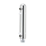 UV Water Purifier, 12W 1GPM, 220V Versatile Ultraviolet Water Purifier Filter with Stainless Steel Housing, Whole House UV Water Filter with Quartz Sleeve Fit for Shower/Drinking/Cleaning