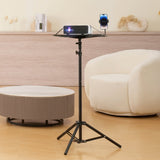 VEVOR Projector Stand Laptop Stand Tripod Adjustable Height from 26.97 to 63 in - Low Angle
