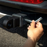 VEVOR 50mm Trailer Shackle Hitch Receiver Heavy Duty Tow Recovery for Truck Jeep - Low Angle