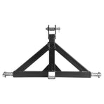 3 Point Hitch Receiver with 2 in Receiver, 3pt Quick Hitch Attachment, 3,000 lbs Capacity, Heavy Duty Tractor