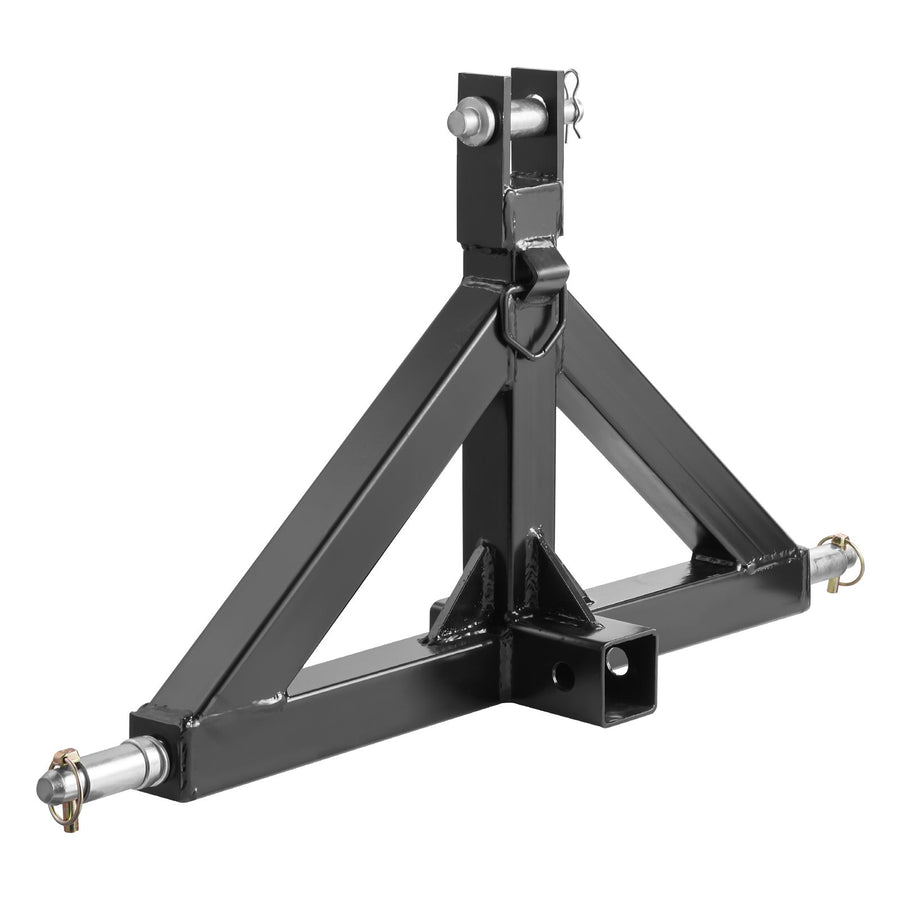 3 Point Hitch Receiver with 2 in Receiver, 3pt Quick Hitch Attachment, 3,000 lbs Capacity, Heavy Duty Tractor, image 10