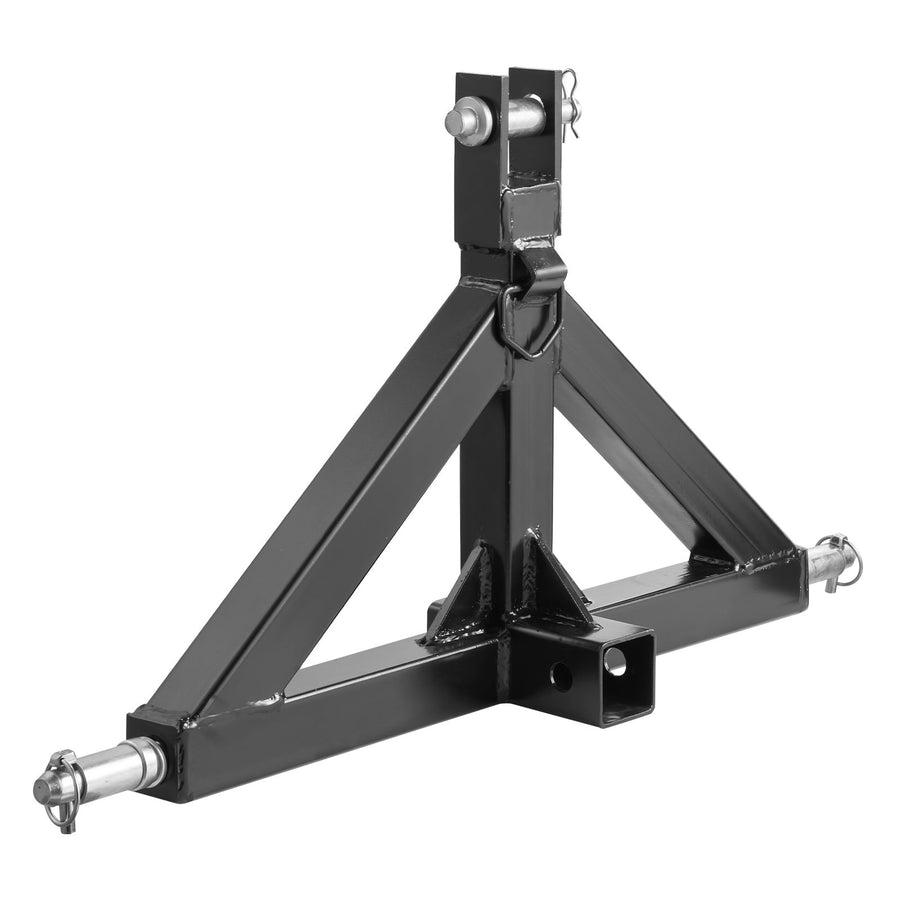 3 Point Hitch Receiver with 2 in Receiver, 3pt Quick Hitch Attachment, 3,000 lbs Capacity, Heavy Duty Tractor, image 12