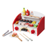 VEVOR 26 PCS Kids BBQ Grill Playset Wooden Cooking Grill Toy Set Pretend Sound - Extra Image