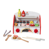 VEVOR 26 PCS Kids BBQ Grill Playset Wooden Cooking Grill Toy Set Pretend Sound - Extra Image