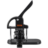 VEVOR Button Maker Machine, 1/1.25/2.28 inch(25/32/58mm) 3-in-1 Pin Maker, Installation-Free Badge Punch Press Kit, Button Making Supplies with 300pcs Button Parts, Circle Cutter, Magic Book - Extra Image