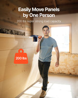 VEVOR Plywood Carrier 90.7 kg Drywall Carrying Tool for 0-25.4 mm Thickness - Front View