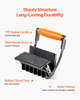 VEVOR Plywood Carrier 90.7 kg Drywall Carrying Tool for 0-25.4 mm Thickness - Rear View