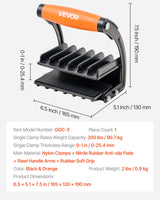 VEVOR Plywood Carrier 90.7 kg Drywall Carrying Tool for 0-25.4 mm Thickness - Close-Up Angle