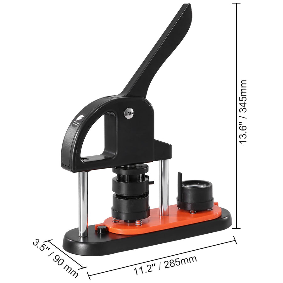 Button Maker Machine, 1.25 inch/32mm Pin Maker, Installation-Free Badge Punch Press Kit, Children DIY Gifts, image 8