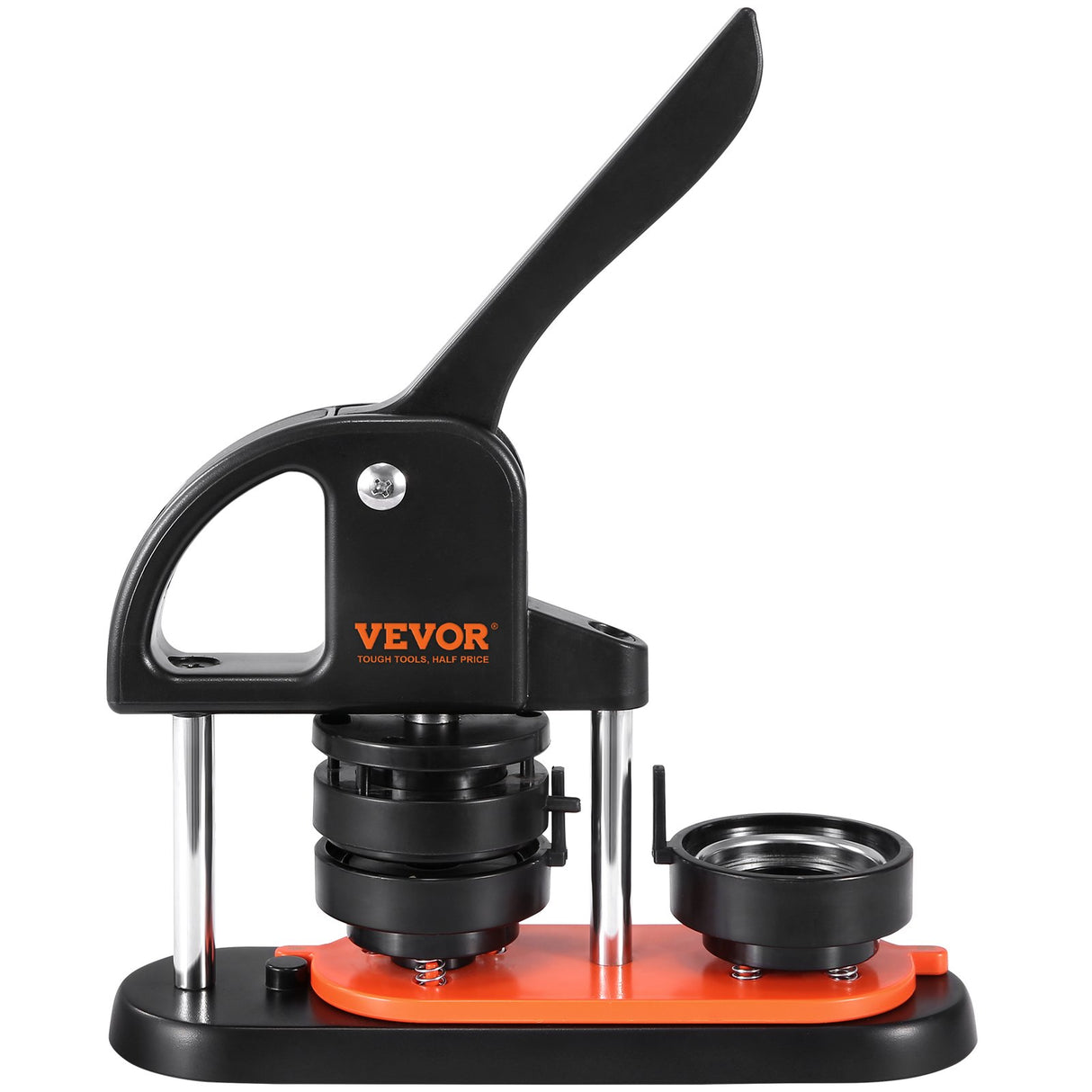 VEVOR Button Maker Machine, 2.28 inch/58mm Pin Maker, Installation-Free Badge Punch Press Kit, Children DIY Gifts Button Making Supplies with 100pcs Button Parts, Circle Cutter, Magic Book
