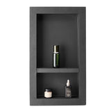 VEVOR Shower Niche 40.6 x 71.1 x 10.2 cm Recessed Wall Shelf for Bathroom - Extra Image