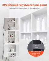 VEVOR Shower Niche 40.6 x 61+40.6 x 61 cm Recessed Wall Organizer Bathroom - Side View