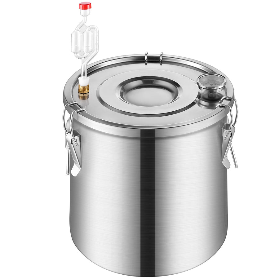 Moonshine Still Water Alcohol Distiller 13.2Gal w/Thumper Keg & Water Pump