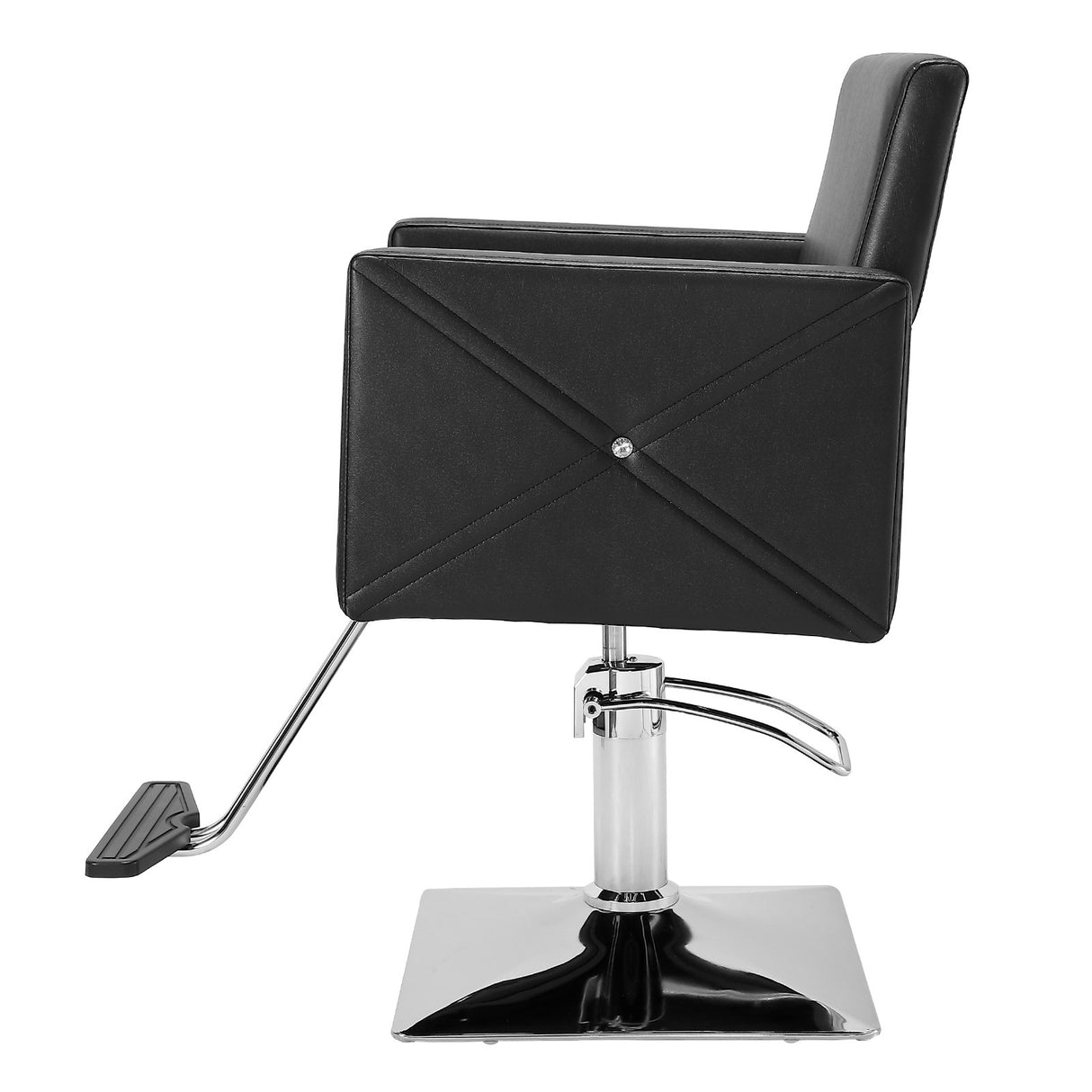VEVOR Salon Chair, Barber Chair for Hair Stylist, Styling Chair with Heavy Duty Hydraulic Pump, Swivel Hair Salon Chair with Footrest for Beauty Spa