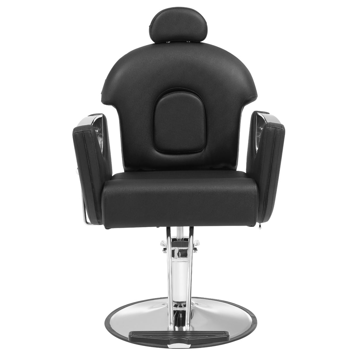 VEVOR Salon Chair Hydraulic Recliner Barber Chair for Hair Stylist 360 Degrees Swivel 90°-130° Reclining Salon Chair for Beauty Spa Shampoo Max Load Weight 330 lbs Black