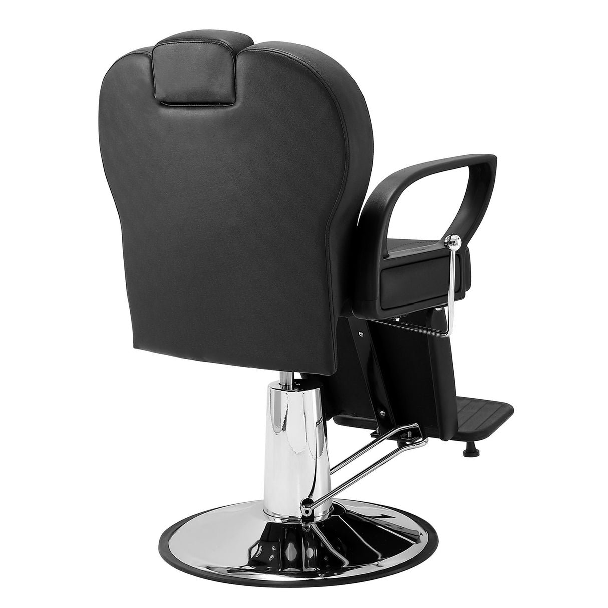 VEVOR Salon Chair Hydraulic Recliner Barber Chair for Hair Stylist 360 Degrees Swivel 90°-130° Reclining Salon Chair for Beauty Spa Shampoo Max Load Weight 330 lbs Black
