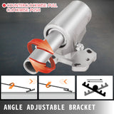 Vevor Bull Float Concrete Float 1200x200mm Concrete Tool Trowel Float Handle & Bracket - Top-Down View