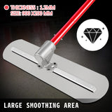 Vevor Bull Float Concrete Float 900x200mm Concrete Tool, Trowel Float Handle & Bracket - Side View