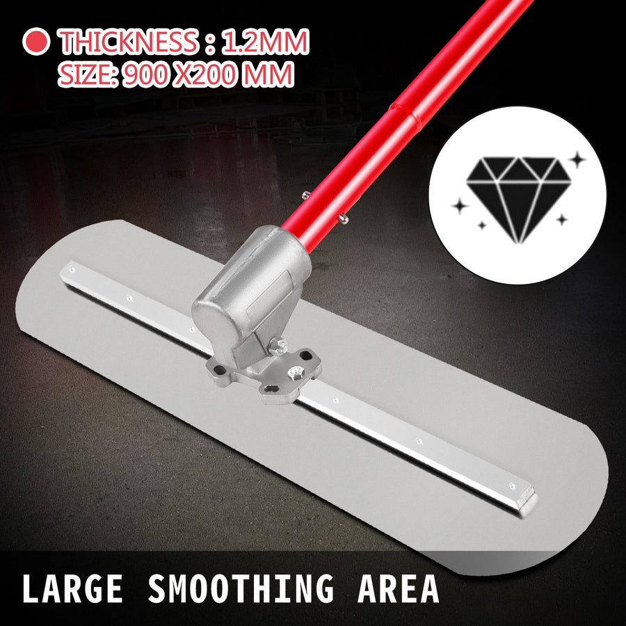 Vevor Bull Float Concrete Float 900x200mm Concrete Tool, Trowel Float Handle & Bracket, image 3