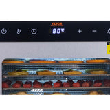 VEVOR 10 Trays Food Dehydrator Machine Stainless Steel 800W Jerky Fruit Drying - Extra Image