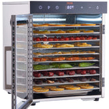 VEVOR 10 Trays Food Dehydrator Machine Stainless Steel 800W Jerky Fruit Drying - Extra Image