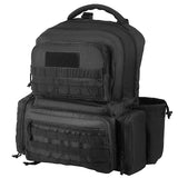 VEVOR Tactical Range Backpack for 6 Pistols Gun Backpack Black - Extra Image