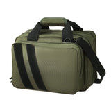 VEVOR Range Bag for 2 Pistols Tactical Gun Bag 2 Built-in Pistol Bags Green - Extra Image