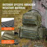 VEVOR Tactical Range Backpack for 6 Pistols Gun Backpack Green - 45-Degree Angle