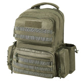 VEVOR Tactical Range Backpack for 6 Pistols Gun Backpack Green - Extra Image