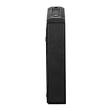 Gun Safe, Slider Handgun Gun Safe with Fingerprint/Password/Key, 3-Way Quick Access Firearm Case Box with Lighting for 1 Pistol & Magazine, Mounted Pistol Gun Box for Nightstand Bedside Desk Car