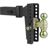 VEVOR Adjustable Trailer Hitch, 203.2 mm Drop & 165.1 mm Rise Hitch Ball Mount with 63.5 mm Receiver, Solid Tube, 6577 kg GTW, 50.8 mm & 58.7 mm 45# Steel Tow Balls with Key Lock for Truck Towing - Extra Image