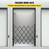 VEVOR Single Folding Security Gate Folding Door Gate 37