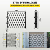 VEVOR Single Folding Security Gate, 85