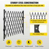 VEVOR Single Folding Security Gate, 85
