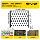 VEVOR Single Folding Security Gate, 85