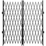 VEVOR Double Folding Security Gate Folding Door Gate 5.1' H x 10.2' W Scissor Gate - Extra Image