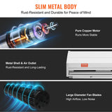 VEVOR 0.9m Commercial Indoor Air Curtain Super Power 2 Speeds 1528m?/h, UL Certified Wall Mounted Air Curtains for Doors, Indoor Over Door Fan with - Rear View