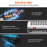 VEVOR 0.9m Commercial Indoor Air Curtain Super Power 2 Speeds 2038m?/h, UL Certified Wall Mounted Air Curtains for Doors, Indoor Over Door Fan with