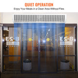 VEVOR 1.5m Commercial Indoor Air Curtain Super Power 2 Speeds 3566m?/h, UL Certified Wall Mounted Air Curtains for Doors, Indoor Over Door Fan with