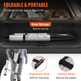 VEVOR Telescoping Ladder Aluminum Extension Step 3.2 m Multi-purpose Portable - Side View