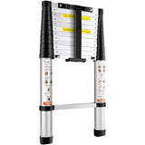 VEVOR Telescoping Ladder Aluminum Extension Step 12.5 ft Multi-purpose Portable - Extra Image