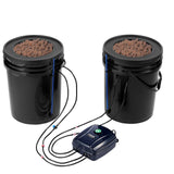 VEVOR DWC Hydroponics Grow System Deep Water Culture with Top Drip 2 Buckets - Extra Image