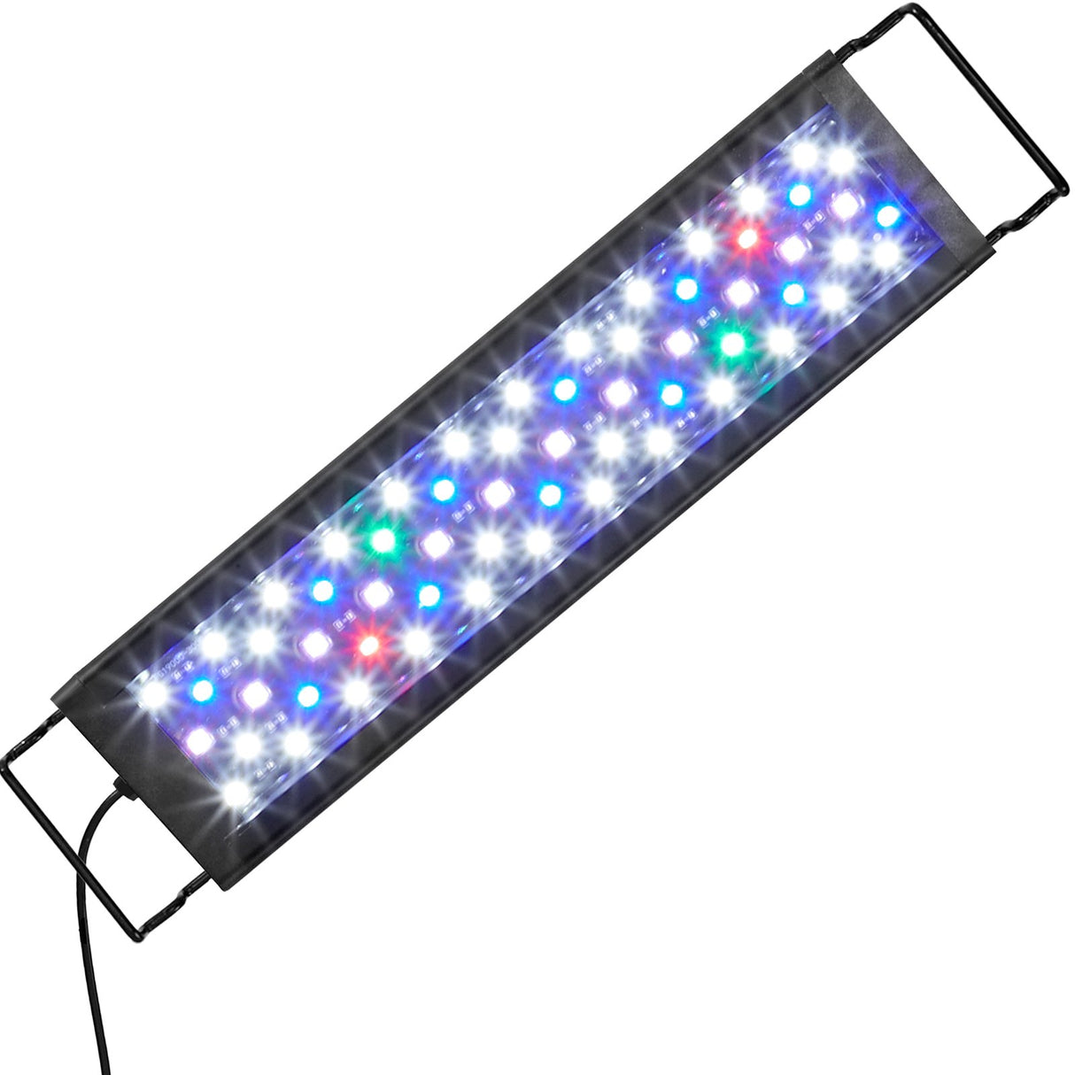 VEVOR Aquarium Light, 14W Full Spectrum Fish Tank Light with 24/7 Natural Mode, Adjustable Timer & 5-Level Brightness, with Aluminum Alloy Shell