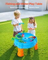 VEVOR Water Table for Toddlers Kids Activity Sensory Table with 9PCS Accessories - Front View