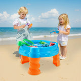 VEVOR Water Table for Toddlers Kids Activity Sensory Table with 9PCS Accessories - Low Angle