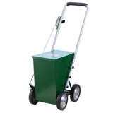 VEVOR Dry Line Marker 4-Wheel 50 or 100 mm Lines Heavy Duty Steel Chalker 22.7kg - Extra Image