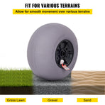 Balloon Beach Wheels Replacement Beach Tires 13" TPU 121 LBS Load Capacity